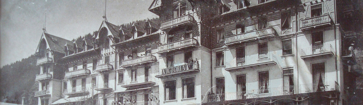 Das frühere Hotel Victoria