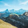 Gleitschirmfliegen am Niederhorn mit fantastischer Aussicht