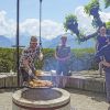 Grillplatz mit Sitzgelegenheiten