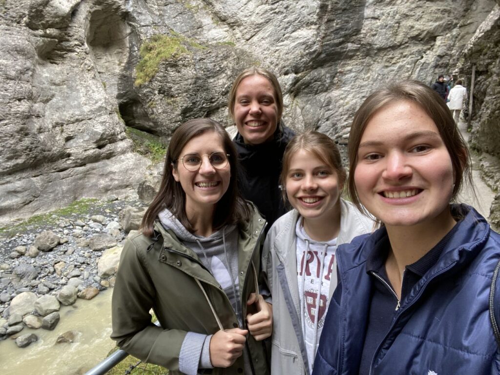 Gemeinschaft beim Ausflug