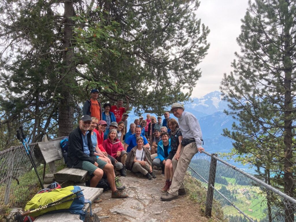 Oben angekommen auf der Birefluh