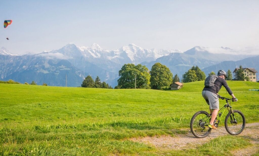 Biken im wunderschönen Berner Oberland